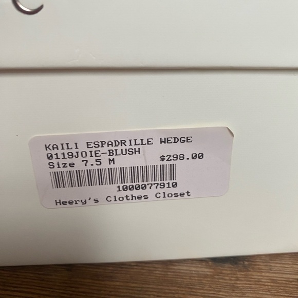 Joie Pink Suede Kaili Wedge - Picture 12 of 15